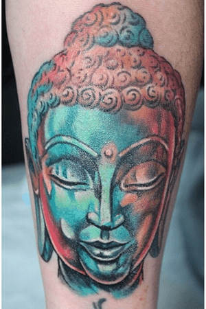 Custom #Buddha #tattoo by Sean Ambrose of Arrows and Embers Custom Tattoo in NH! Thanks for looking.