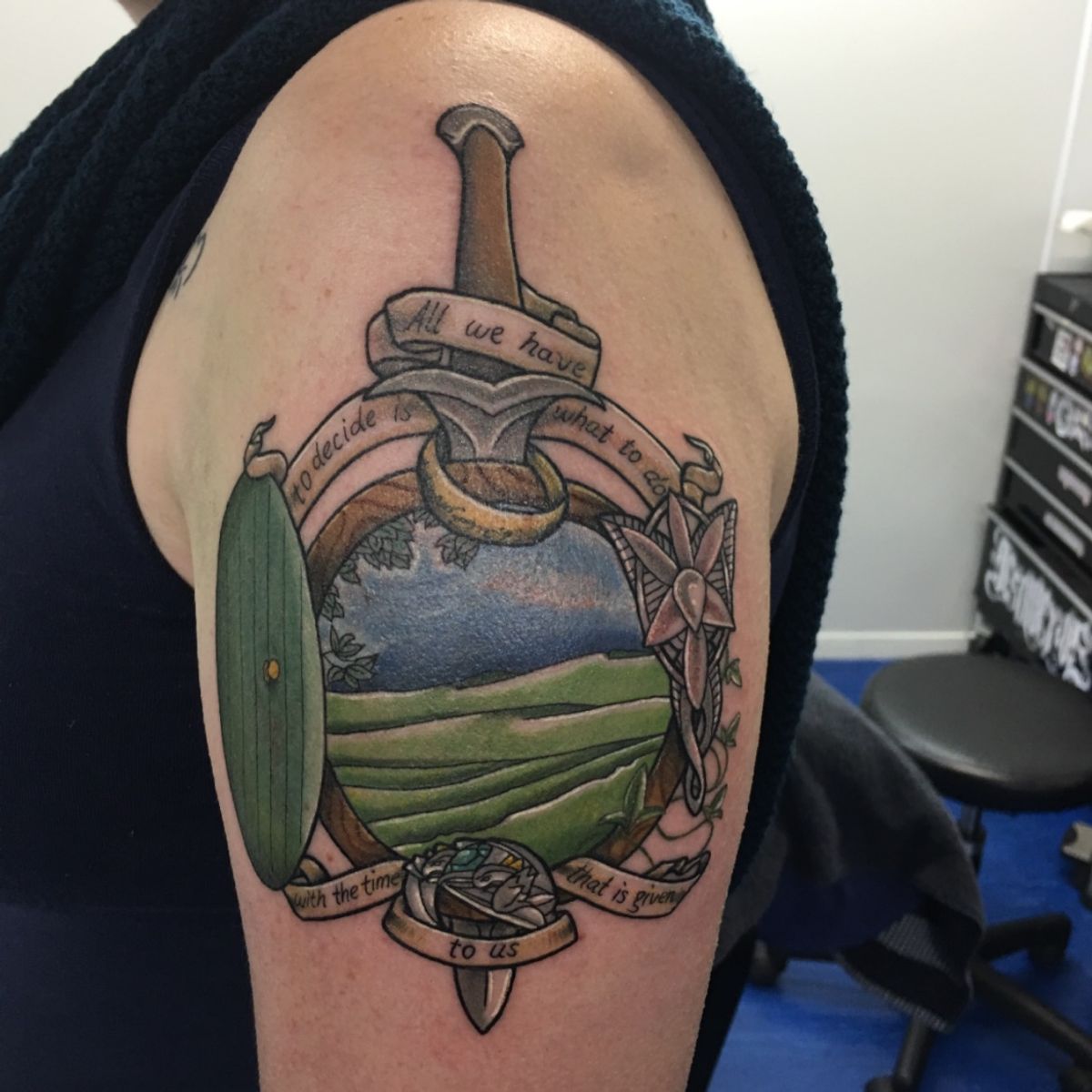 24 Lord Of The Rings Tattoos That You Wish You Had