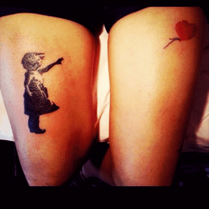 #Bansky #Love #Tatto #art 