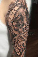Tattoo by Alejandro Aular. #lion #liontattoo #quito #ecuador 
