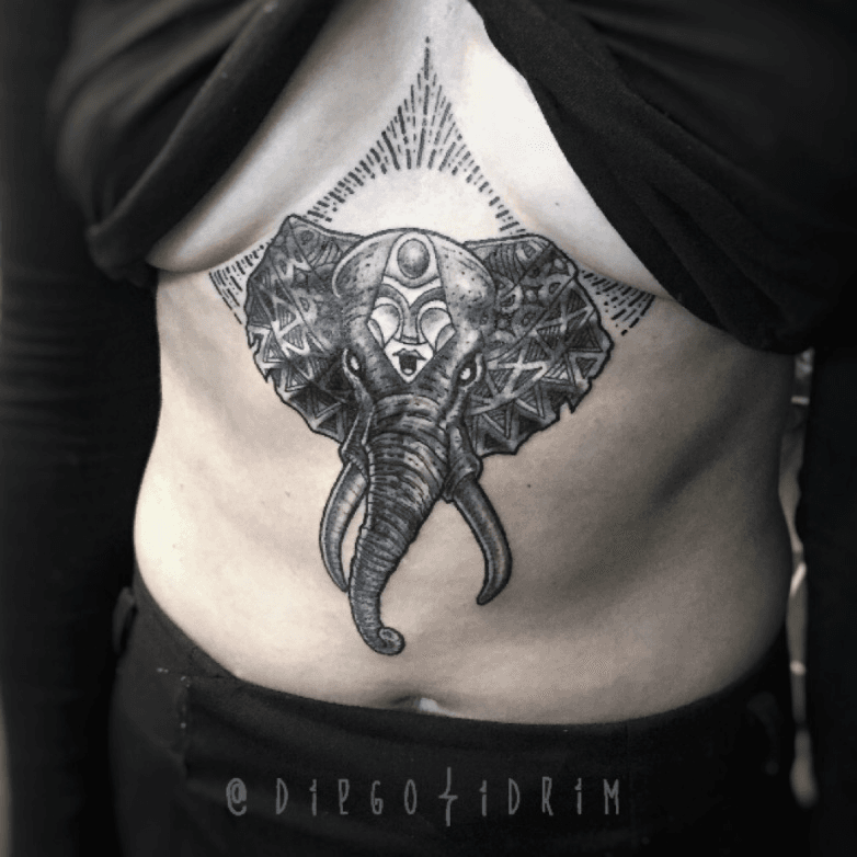 Tattoo uploaded by Robert Davies • Elephant Tattoo by Kathryn Ursula  #Traditional #TraditionalTattoos #OldSchool #KathrynUrsula #elephant •  Tattoodo