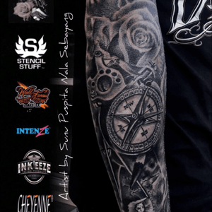 #tattoo#tattooartist#Tattoodo#tattooart#blackandgreytattoo#artwork#professionalartist#sleevetattoo 