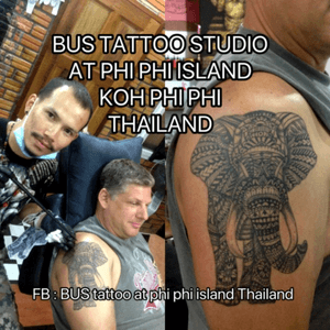 #maori #elephant #coverups #tattooart #tattooartist #Bambootattoo #traditional #tattooshop #at #Bustattoostudio #phiphiisland #thailand🇹🇭#tattoodo #tattooink #tattoo #phiphi #kohphiphi #thaibambooartis #thailandtattoo Artist by Bus witsawat thongon 🙏🏻🙏🏻🙏🏻🙏🏻🙏🏻thank you so much🙏🏻🙏🏻🙏🏻🙏🏻🙏🏻🙏🏻 Situated in the near koh phi phi police station , Bus tattoo is a small studio run by Mr.Bus, an experienced and talented tattooist who can perform his art both with bamboo stick and with electric tattoo gun. Cover ups, free hand designs, custom designs - any style can be realized at Bus tattoo studio. As in mostly any shop nowadays, needles are disposable and used only once at Bus tattoo studio