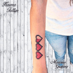 Heart tattoo, Mario Bros #tattoo #tatuaje #color #mexicocity #marianagroning #tatuadora #karmatattoo #awesome #colortattoo #tatuajes #claveria #ciudaddemexico #cdmx #tattooartist #tattooist #mariobros #heart #hearttattoo #nintendo