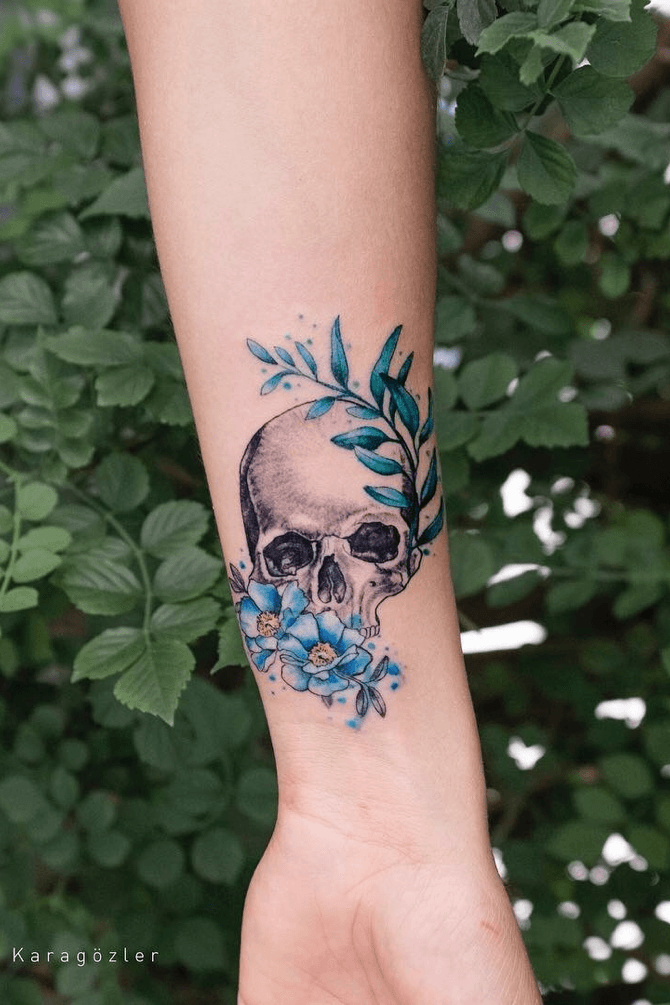 100 Sugar Skull Tattoo Designs For Men  Cool Calavera Ink Ideas
