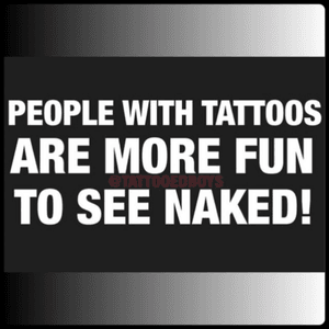 #peoplewithtattoos #aremorefuntoseenaked #tattoo #naked 