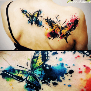 Pretty #butterflies #watercolor 