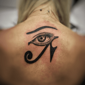 #eyetattoo #egipt #tattoo #realistic #realism #blackandgrey 