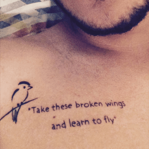 1 music - 2016 - Dec, 01 | "Take these broken wings and learn to fly", from "Blackbird", by The Beatles. #blackbird #thebeatles #beatles #song #music #lyrics 