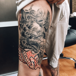Dragon tattoo By D.Viet