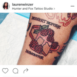 Done by Lauren Winzer. Hunter & fox tattoo. Sydney, Australia.              IG:@laurenwinzer  #LaurenWinzer 