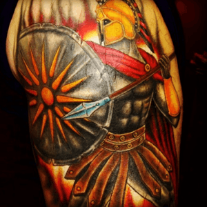 #macedonian #warrior #ancient #mitkotattoo #ohrid #macedonia 