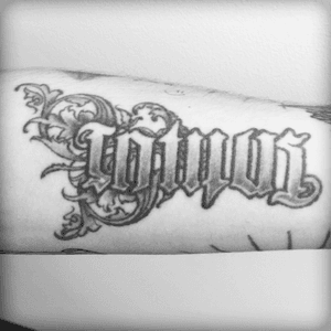 TOTUUS "the truth" (my first tattoo) #tattoo #firsttattoo #totuus #truth #ambigram #ornament #finland by Nido 