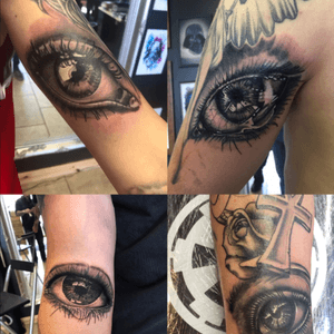 Windows of the soul, some realistic eyes I've tattooed 👍#blackworkers #blackworkerssubmission #blackworktattoo #blacktattoo #darkart #darkartists #tattoodo #blackandgrey #blackandgray #blxckwork #blxcktattoo #bodyartmag #tatted #tat #darkart #tattoooftheday #tattoofinstagram #realismtattoo #skinartmag #tattooistartmag #bnginksociety #besttattoos #sullenartcollective #realistictattoo #picoftheday #inkig #realistictattoos #realism #realismtattoo #realisticeye