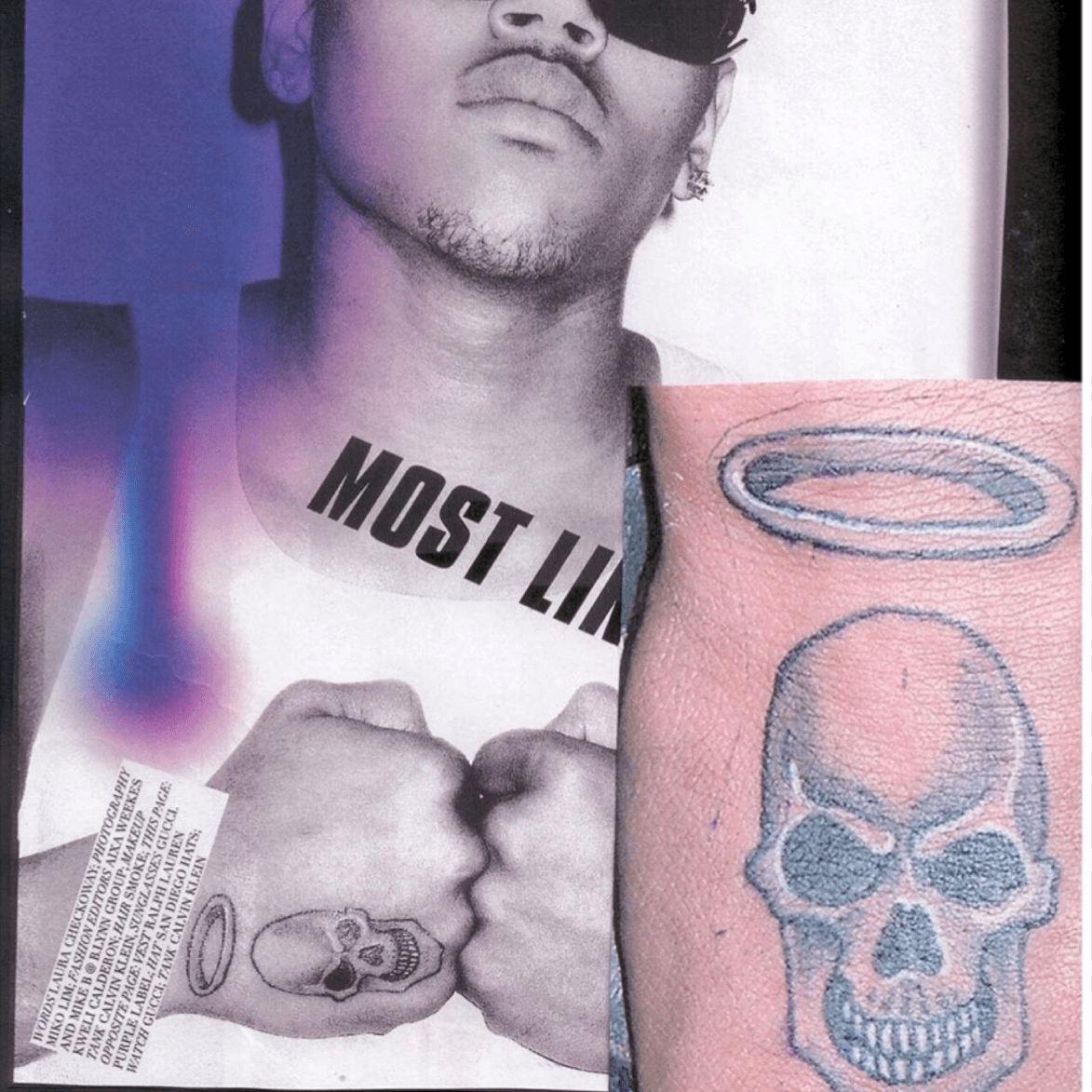 Tattoo uploaded by Demian Valencia • Chris Brown tattoo • Tattoodo