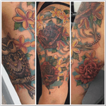 #coverup #colour #flowers #owl #rose 