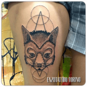 Grometric fox by Enzotattoo contact 3285505939 mail: enzota2family@gmail.com ...#fox #foxtattoo #dotwork #dotworkanimal #DotworkArtist #dotworkart #geometic #geometricfox #animol#Black #blackworkanimal #tattoo_art_worldwide #tattoo_artist #tattoo_artwork #ink #inkart 