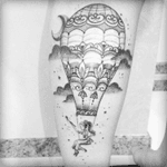 My tattoo.. #tattoobalao #balao #balão #kadutattoo