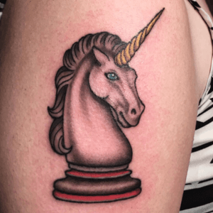Unicorn chess piece