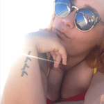 #girl #sunglasses #arm #tattoo #yolo 