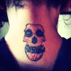 My first tatto! 🤘#misfits #horrorpunk