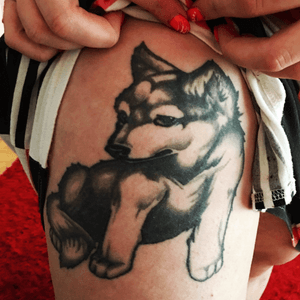For my daughter my little wolf cub 