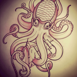 #octopus #dreamtattoos #dreamtatto #amijames #nauticaltattoos #squid 