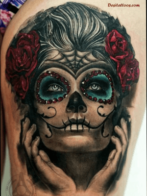 #skull #skulltattoo #skulls #sugarskull #thumbtattoo #tatted #tatoooftheday #inked #ink #blackandgrey #Black #blackandgreytattoo #dark #DarkTattoos #twisted #hand #handtattoo #skilled #knuckletattoos #knuckles #girlswithtattoos #guyswithtattoos #tattooapprentice #tattoo2me #tattooartistmagazine #tattooartists #tattooaddiction #color #blue #red #rose 