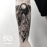By RO. Robert Pavez • Among Smoke and dark clouds • Studio Nice Tattoo • Stockholm - Sweden 2016 • Please! Don't copy® • #engraving #dotwork #etching #dot #linework #geometric #ro #blackwork #blackworktattoo #blackandgrey #black #tattoo 