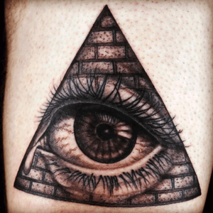 Tattoo by Matt O'Baugh, design by Chris Blinston. Done during a tattoo marathon on Spike TVs #inkmaster 