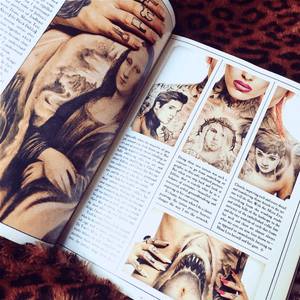 Jeffree is a walking piece of art. 💅🏼#JeffreeStar #KatVonD #GoBigOrGoHome #Tattoo #Ink 
