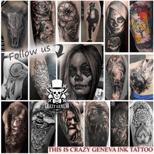 Some tattoos done in our studio by our artists