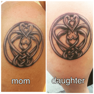 Matching tattoos that my daughter and i have. 