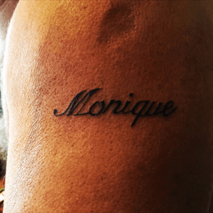 My 1st name tattoo! 😄