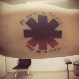 My name is peace, this is my hour #PowerOfEquality #RHCP #redhotchilipeppers  
