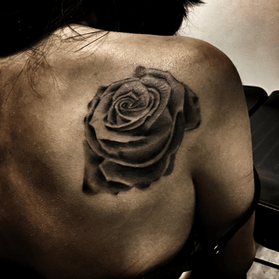 #tattoo #rose #realistic 