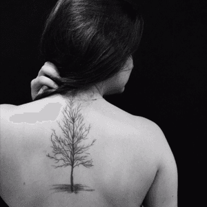 #tree #tattoo #black #shape 