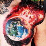 Artist #CleberFrança #earth #galaxy #space 
