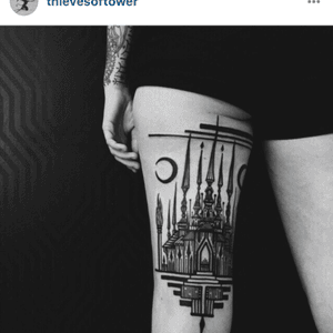 #megandreamtatto I would have you style something like this piece from #thievesoftower 