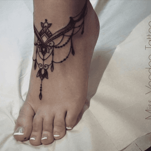 Pretty! #mandala #ankle #ankletattoo 