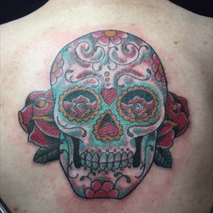 Fresh today day of the dead skull 