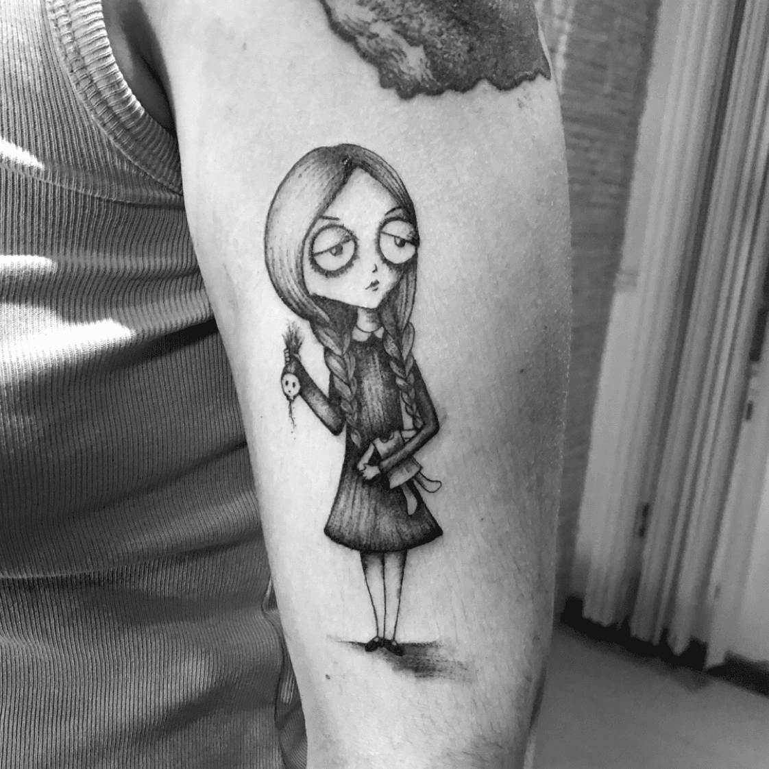 Addams Family Tattoo  Etsy