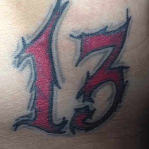 The friday  13th  tattoo 