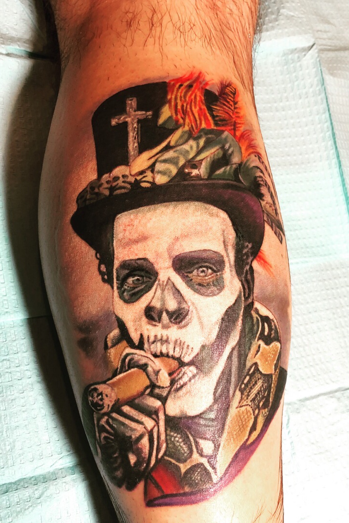 Tattoo uploaded by James Perez  Voodoo Priest done by Matthew Moore  the Due  South Tattoo Expo  Tattoodo