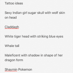 These are some of the tattoos i want in my future!
