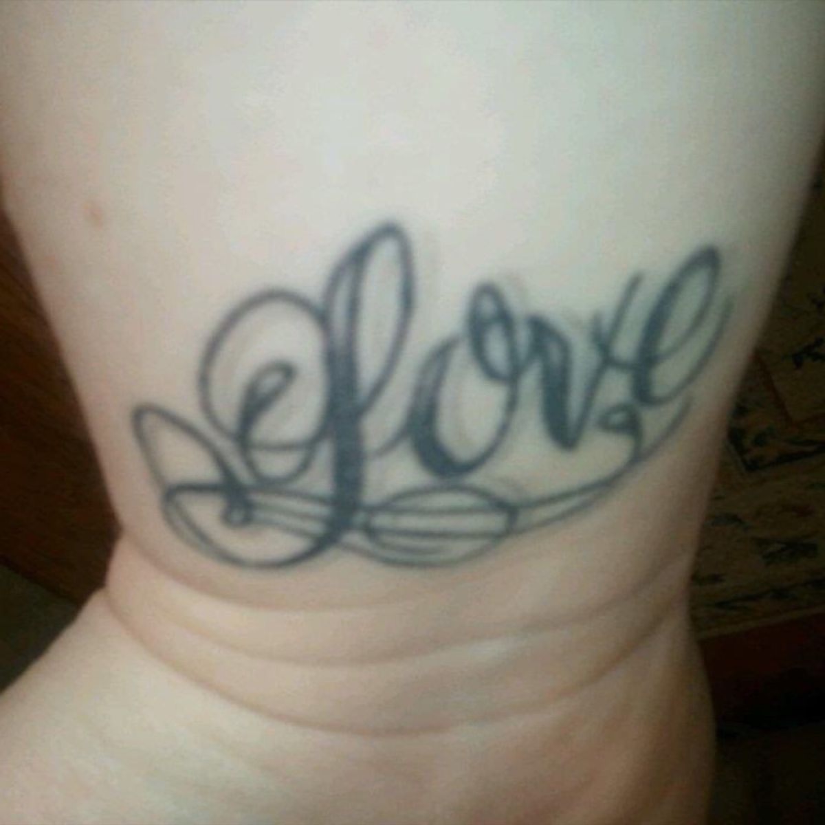 Tattoo Uploaded By Heather Marie It Is The Word LOVE If U Dont Love Yourself Who Do U Love 