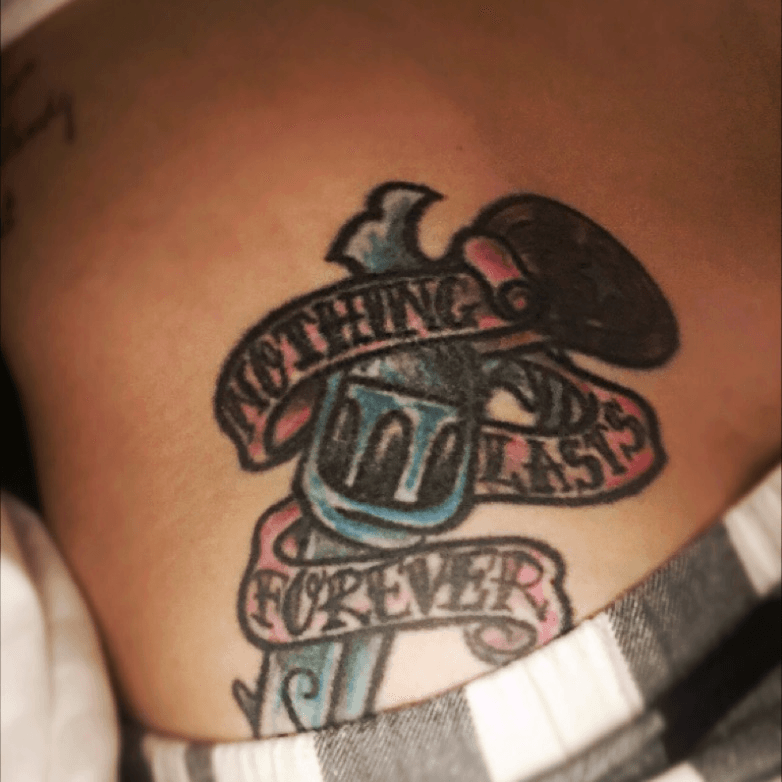 Nothing stays the same forever tattoo tattoos snoeflingatattoo  snoeflinga lovedrunktattoo lovedrunktattoosandiego cutetattoo   Instagram