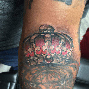 Added this crown to an existing piece he had 