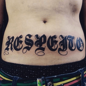 Respeitoby @igor_ink #respect #respeito#lettering #tattoo#letter #igor_ink 