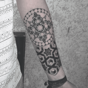 geometric tattoo I did few weeks back